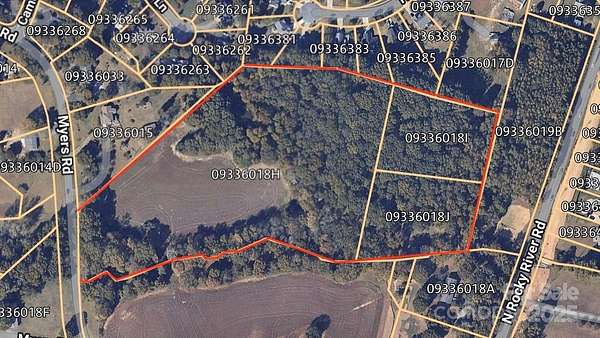 15.3 Acres of Land for Sale in Monroe, North Carolina