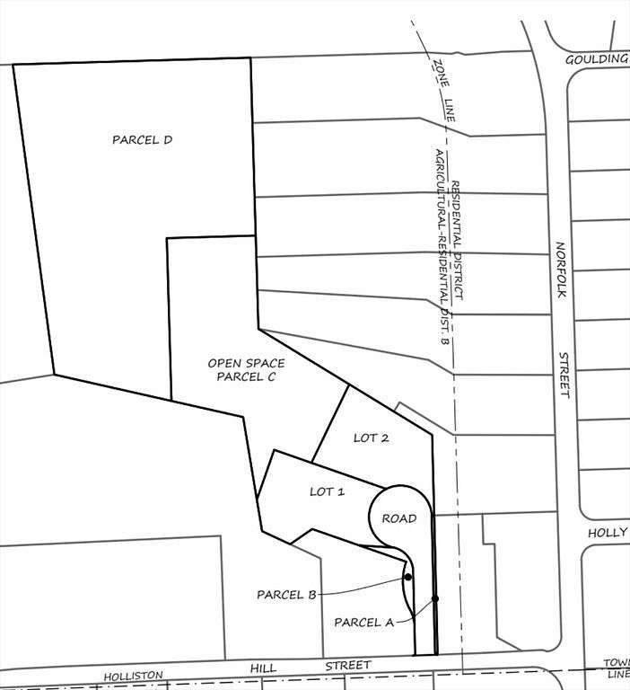 9.8 Acres of Residential Land for Sale in Holliston, Massachusetts