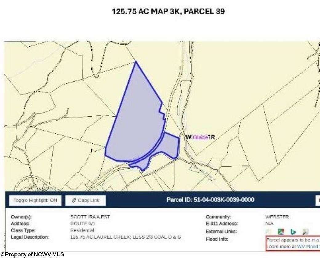 233 Acres of Recreational Land & Farm for Sale in Erbacon, West Virginia