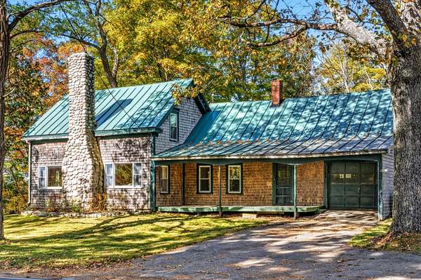 1.5 Acres of Residential Land with Home for Sale in Palermo, Maine