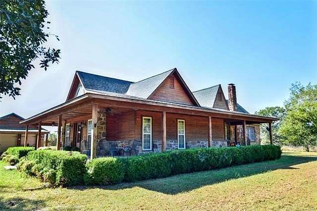 289 Acres of Agricultural Land with Home for Sale in Hulbert, Oklahoma