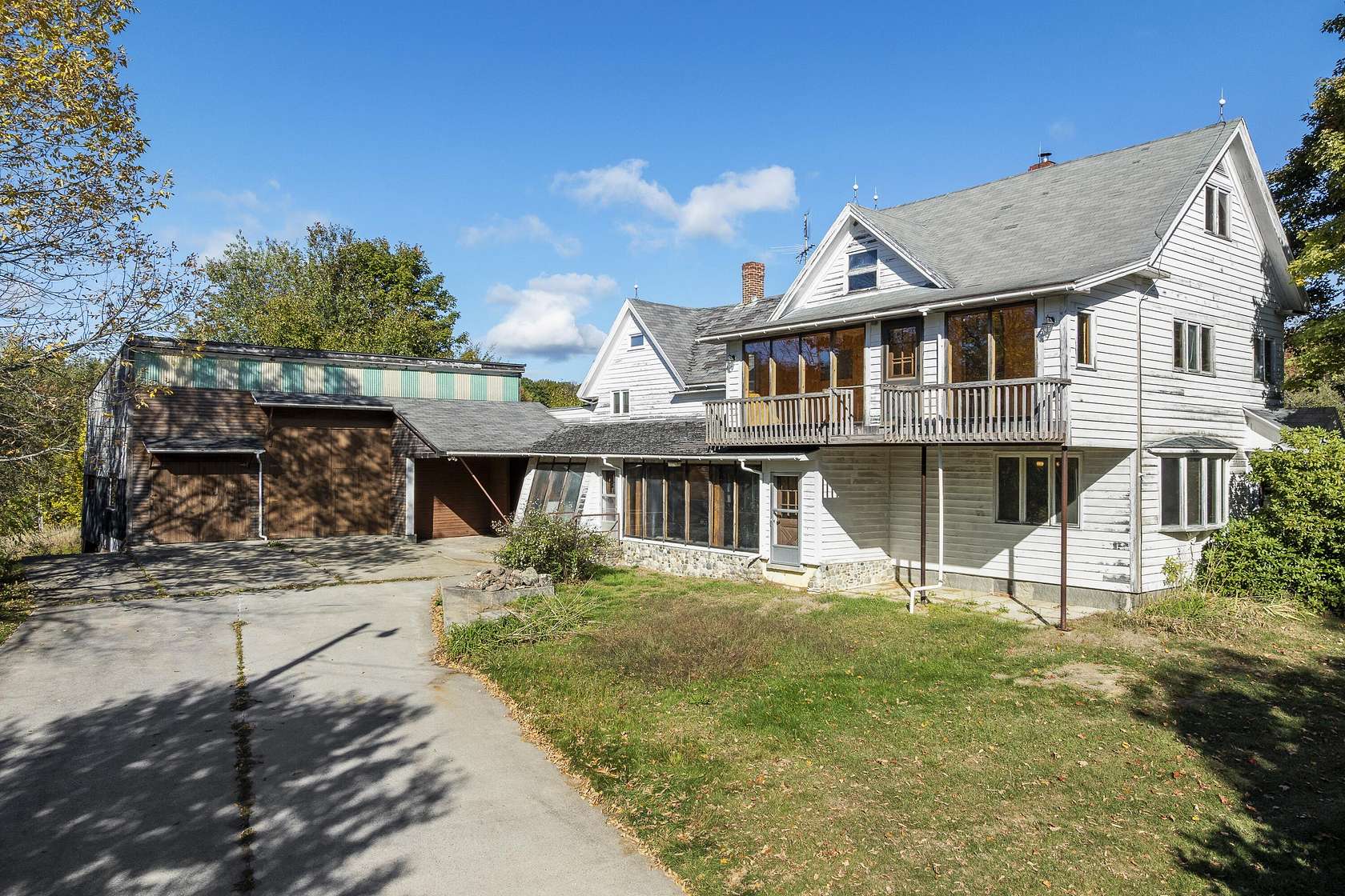 4 Acres of Residential Land with Home for Sale in Litchfield Town, Maine