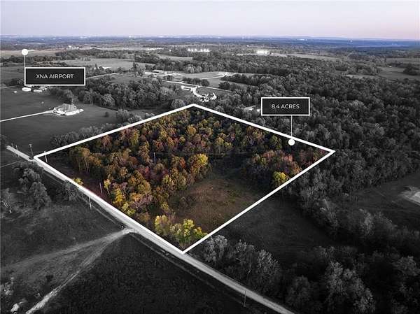 8.4 Acres of Residential Land for Sale in Highfill, Arkansas