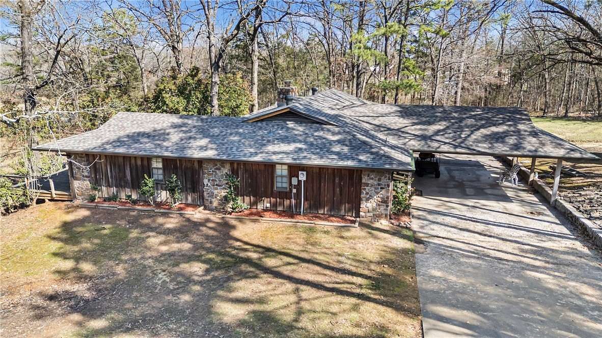 26 Acres of Recreational Land with Home for Sale in Danville, Arkansas