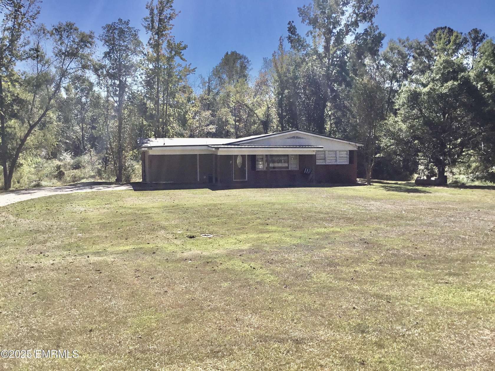 3.8 Acres of Residential Land with Home for Sale in Meridian, Mississippi