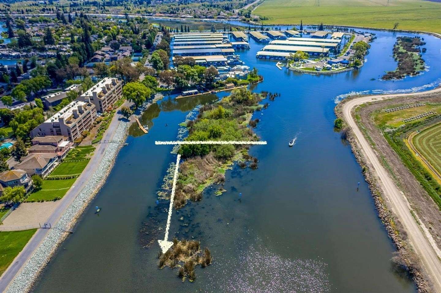 13.3 Acres of Recreational & Residential Land for Sale in Stockton, California