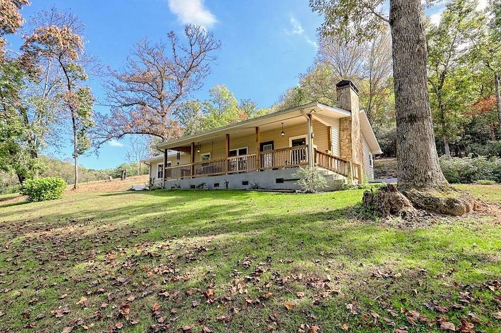 55.3 Acres of Land with Home for Sale in Hayesville, North Carolina