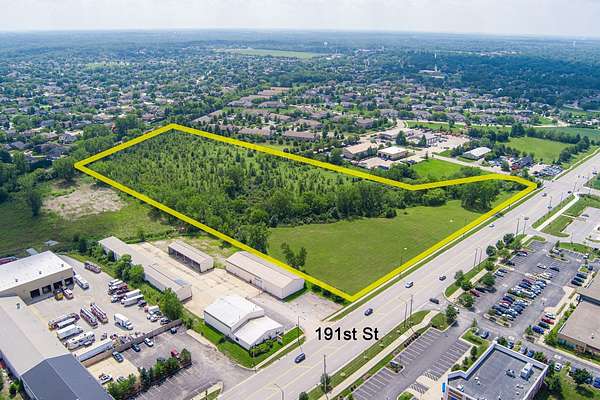 15.5 Acres of Commercial Land for Sale in Mokena, Illinois