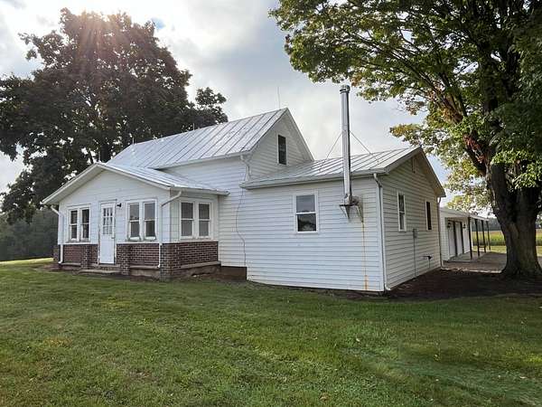 5 Acres of Land with Home for Auction in Albion, Indiana