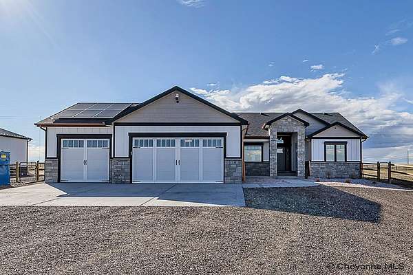 2.5 Acres of Residential Land with Home for Sale in Cheyenne, Wyoming