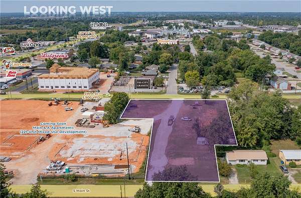 1.34 Acres of Mixed-Use Land for Sale in Bentonville, Arkansas