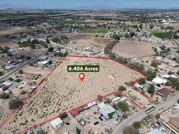 6.4 Acres of Residential Land for Sale in San Elizario, Texas