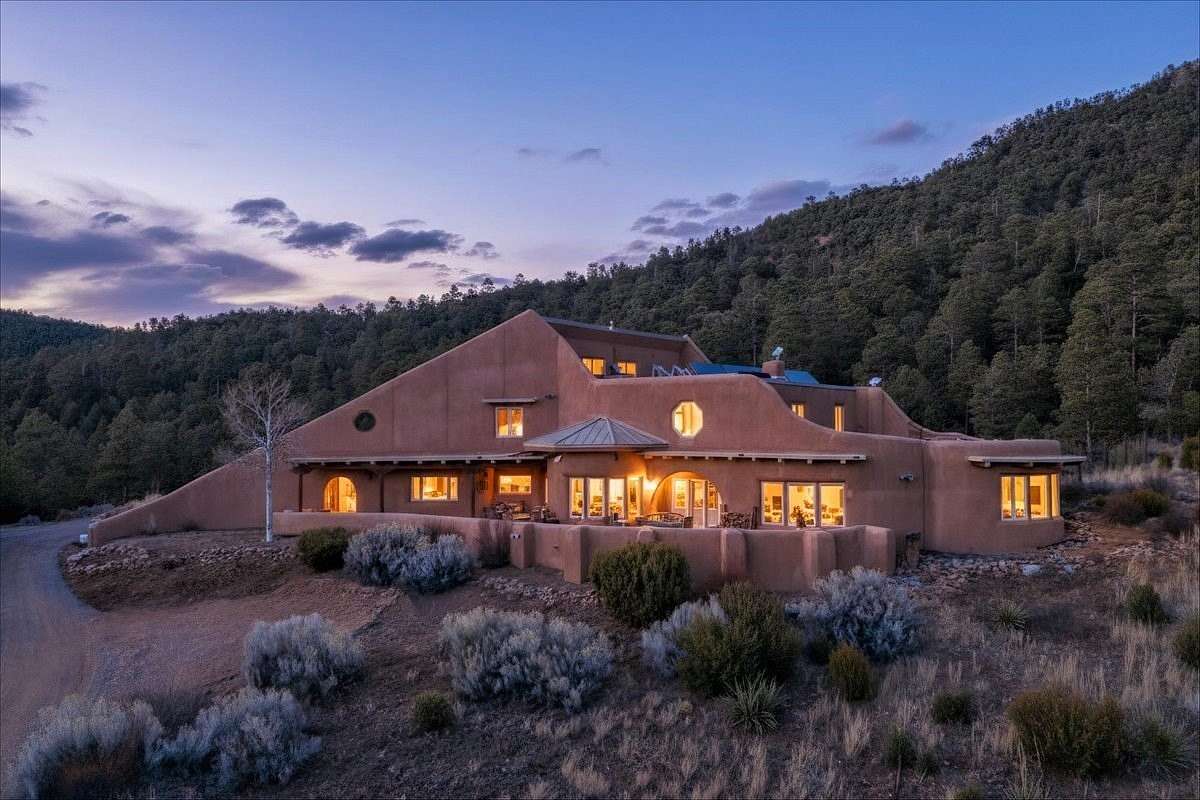 78.2 Acres of Recreational Land with Home for Sale in Santa Fe, New Mexico