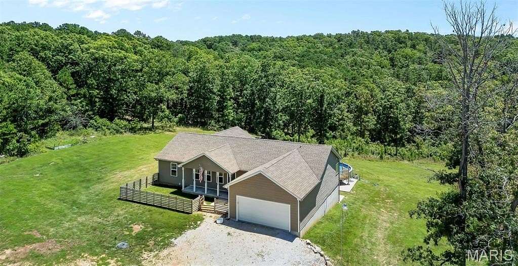 14.3 Acres of Recreational Land with Home for Sale in Potosi, Missouri
