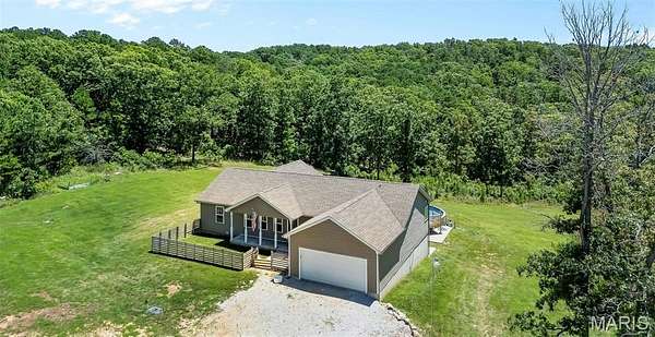 14.3 Acres of Recreational Land with Home for Sale in Potosi, Missouri