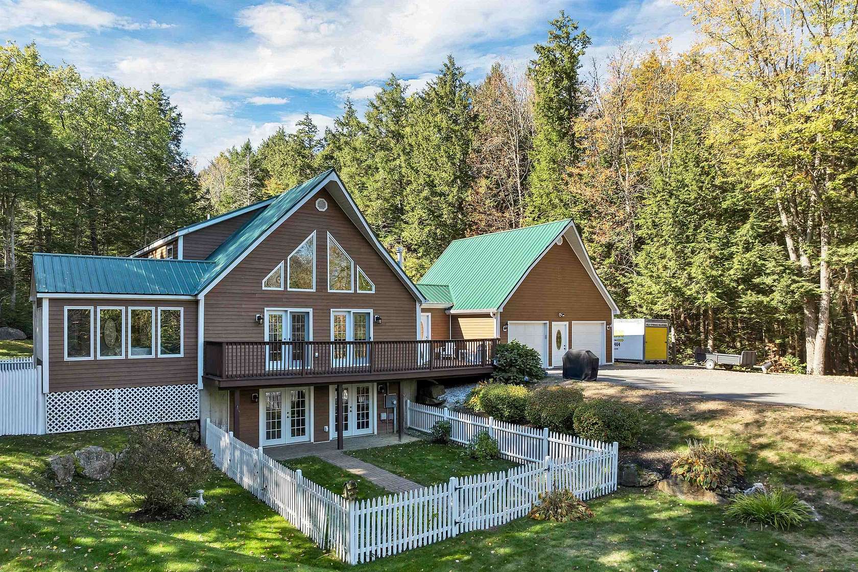 6.15 Acres of Land with Home for Sale in Sanbornton, New Hampshire