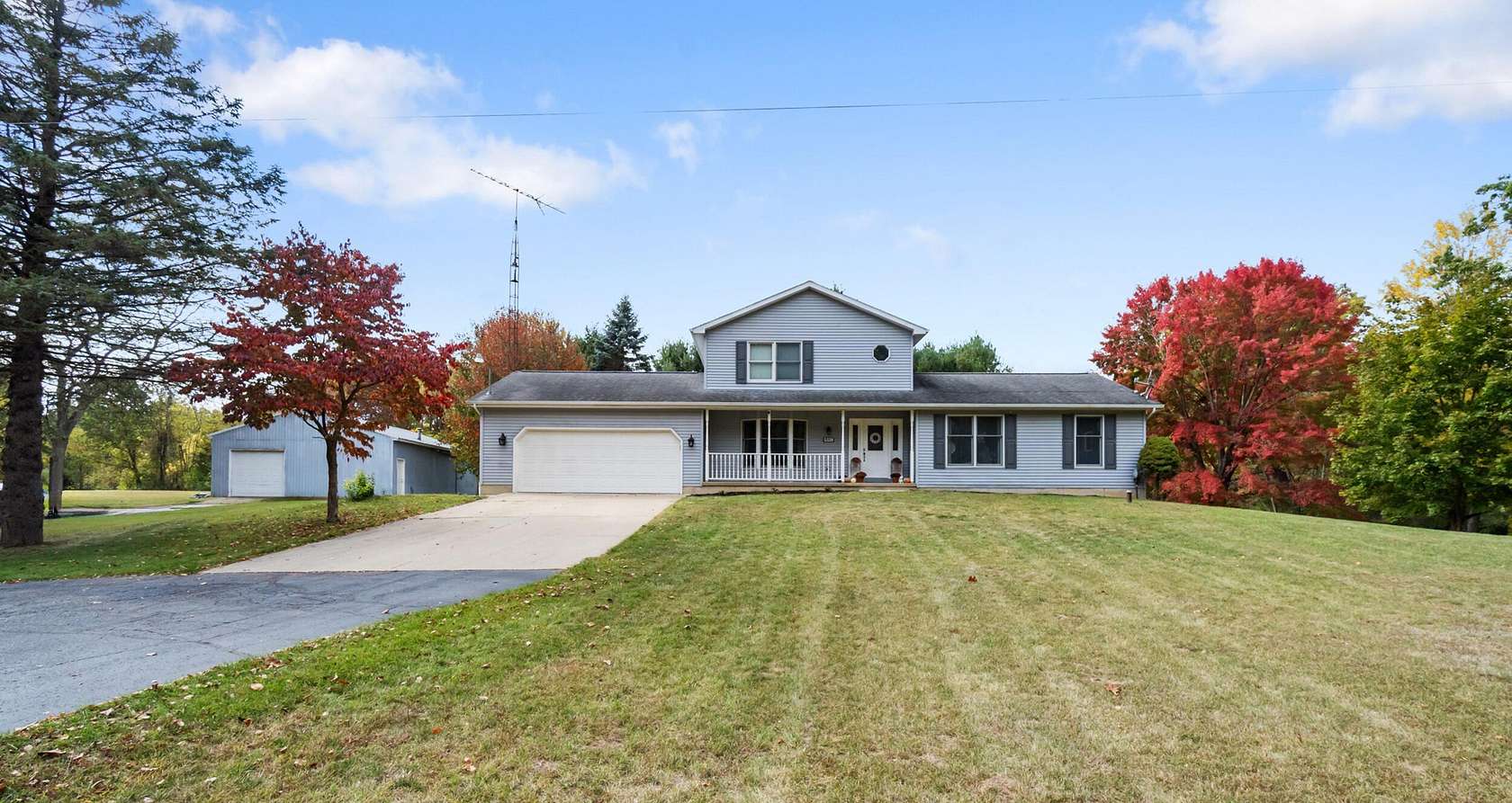 5 Acres of Residential Land with Home for Sale in Jackson, Michigan