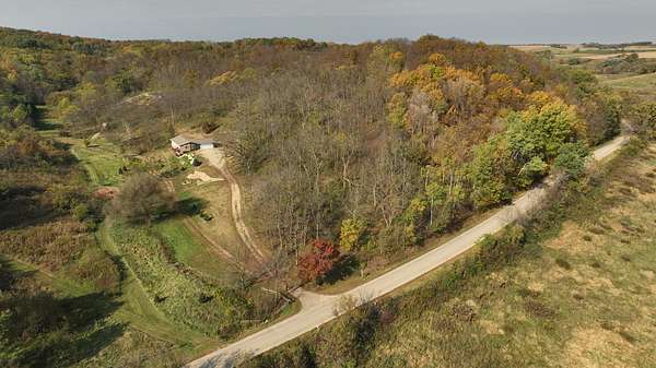 114 Acres of Land with Home for Sale in Blanchardville, Wisconsin