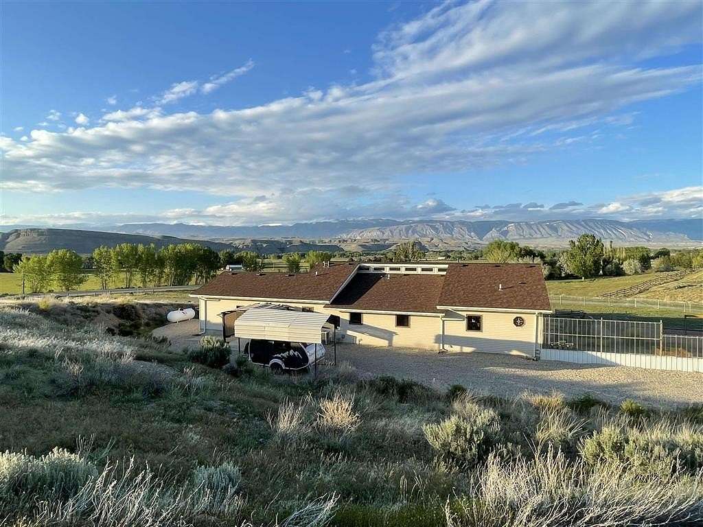 13.6 Acres of Land with Home for Sale in Greybull, Wyoming