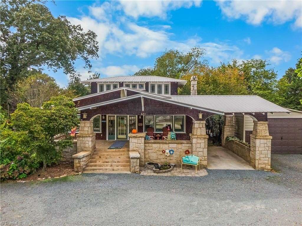 2 Acres of Residential Land with Home for Sale in Walnut Cove, North Carolina