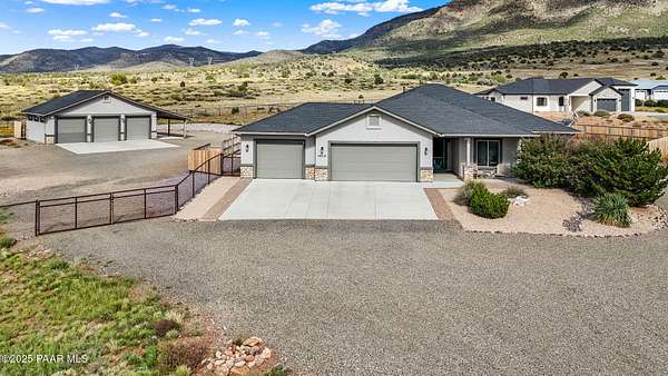 2 Acres of Residential Land with Home for Sale in Prescott Valley, Arizona