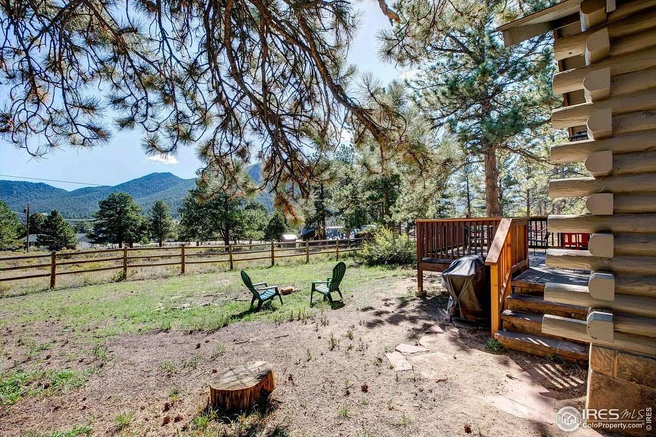 0.65 Acres of Residential Land with Home for Sale in Estes Park, Colorado