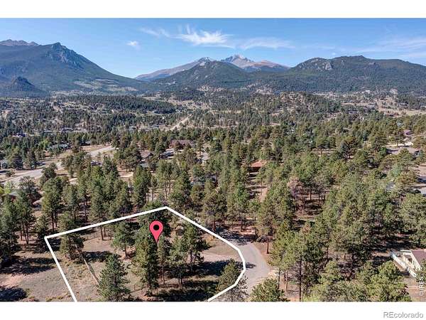 0.65 Acres of Land with Home for Sale in Estes Park, Colorado