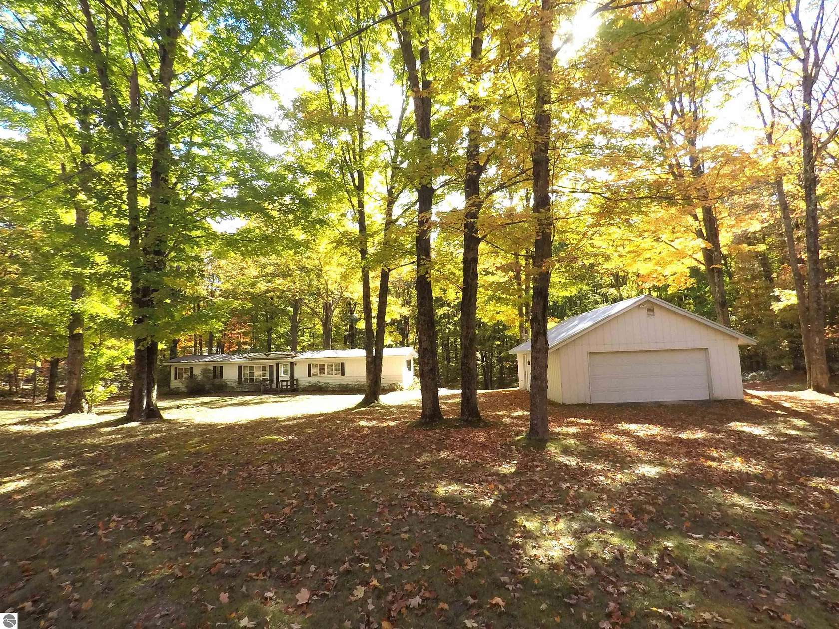 2.75 Acres of Land with Home for Sale in Harrietta, Michigan