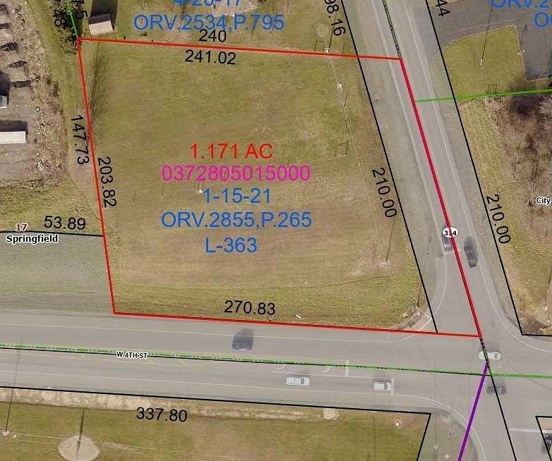 1.3 Acres of Mixed-Use Land for Sale in Mansfield, Ohio