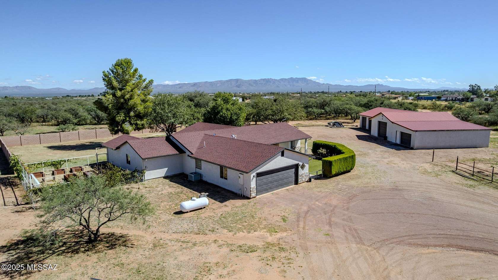 4.3 Acres of Residential Land with Home for Sale in Sierra Vista, Arizona