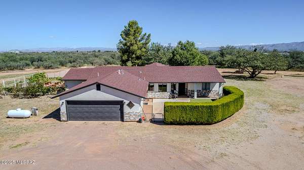 4.3 Acres of Residential Land with Home for Sale in Sierra Vista, Arizona