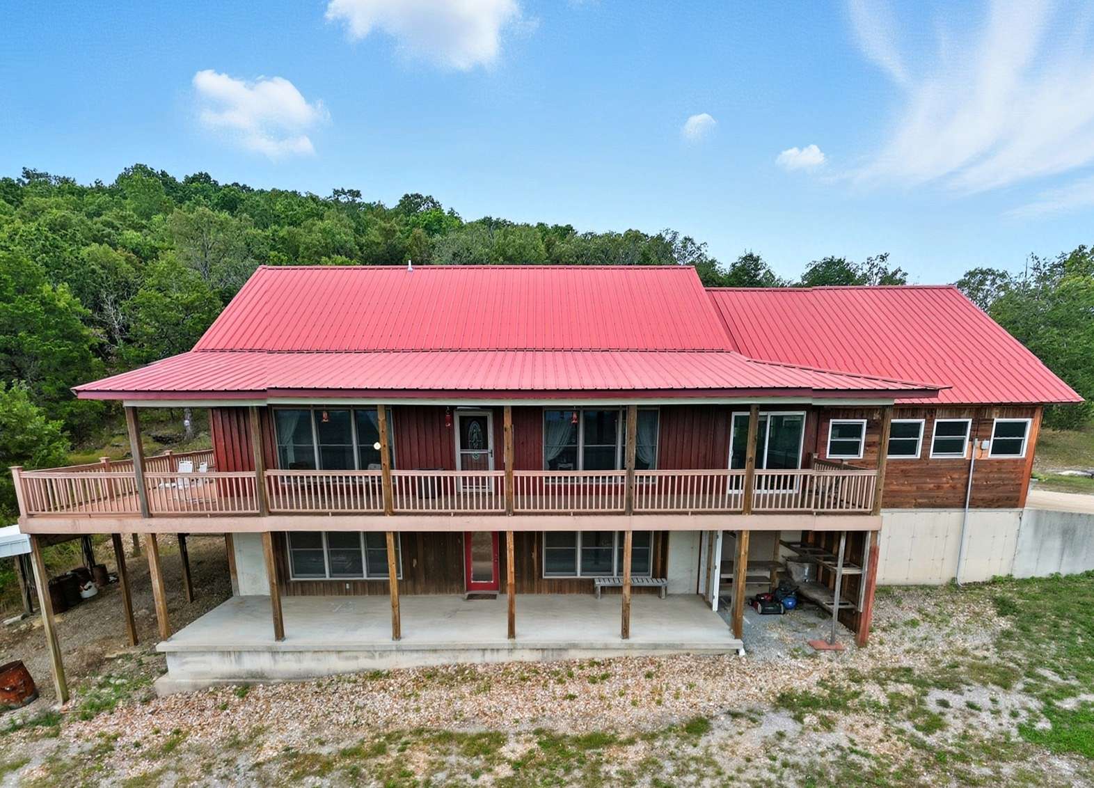 23 Acres of Land with Home for Sale in Gainesville, Missouri