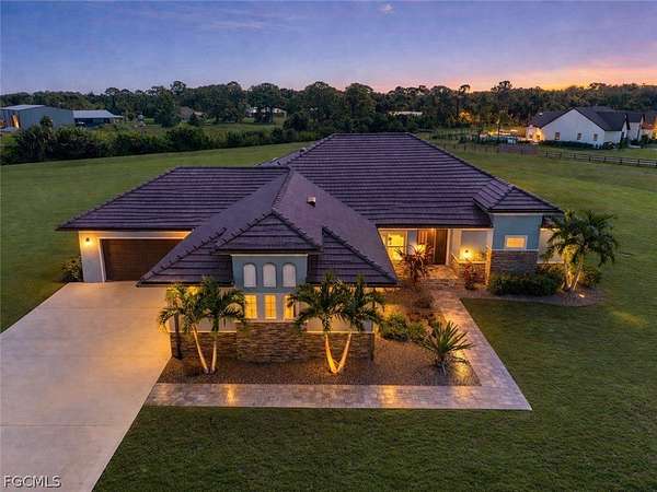 2.5 Acres of Land with Home for Sale in Fort Myers, Florida