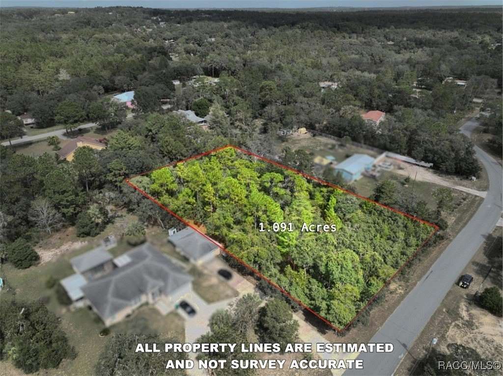 1 Acre of Land for Sale in Homosassa, Florida