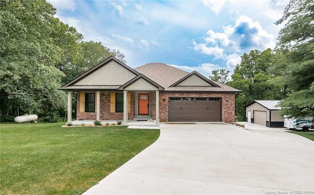 3.73 Acres of Residential Land with Home for Sale in Corydon, Indiana