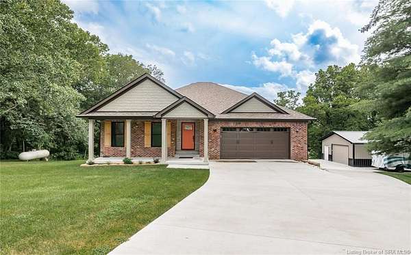 3.73 Acres of Residential Land with Home for Sale in Corydon, Indiana