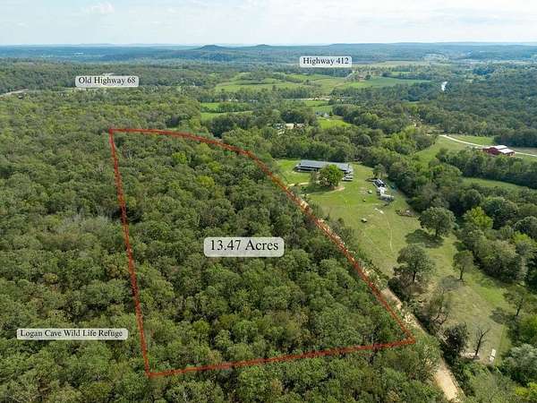13.5 Acres of Recreational Land for Sale in Siloam Springs, Arkansas