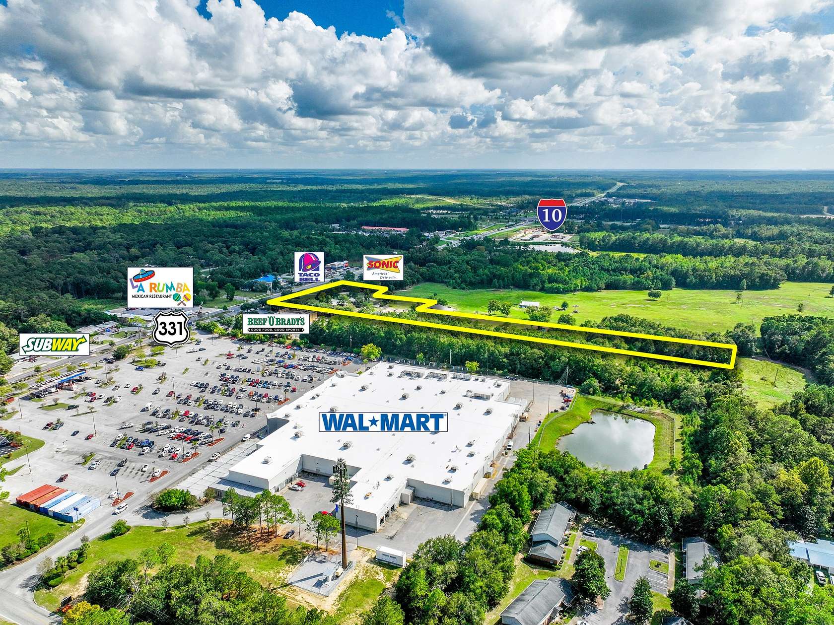 4 Acres of Mixed-Use Land for Sale in DeFuniak Springs, Florida