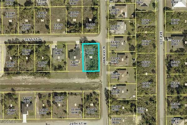 0.25 Acres of Residential Land for Sale in Lehigh Acres, Florida