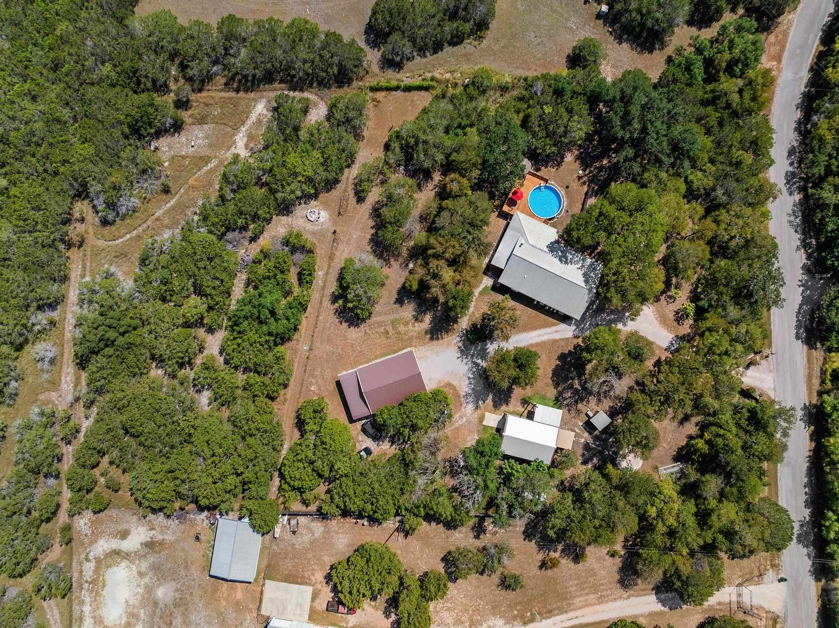 3.46 Acres of Land with Home for Sale in Burnet, Texas