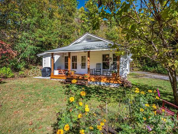 5.3 Acres of Residential Land with Home for Sale in Fairview, North Carolina