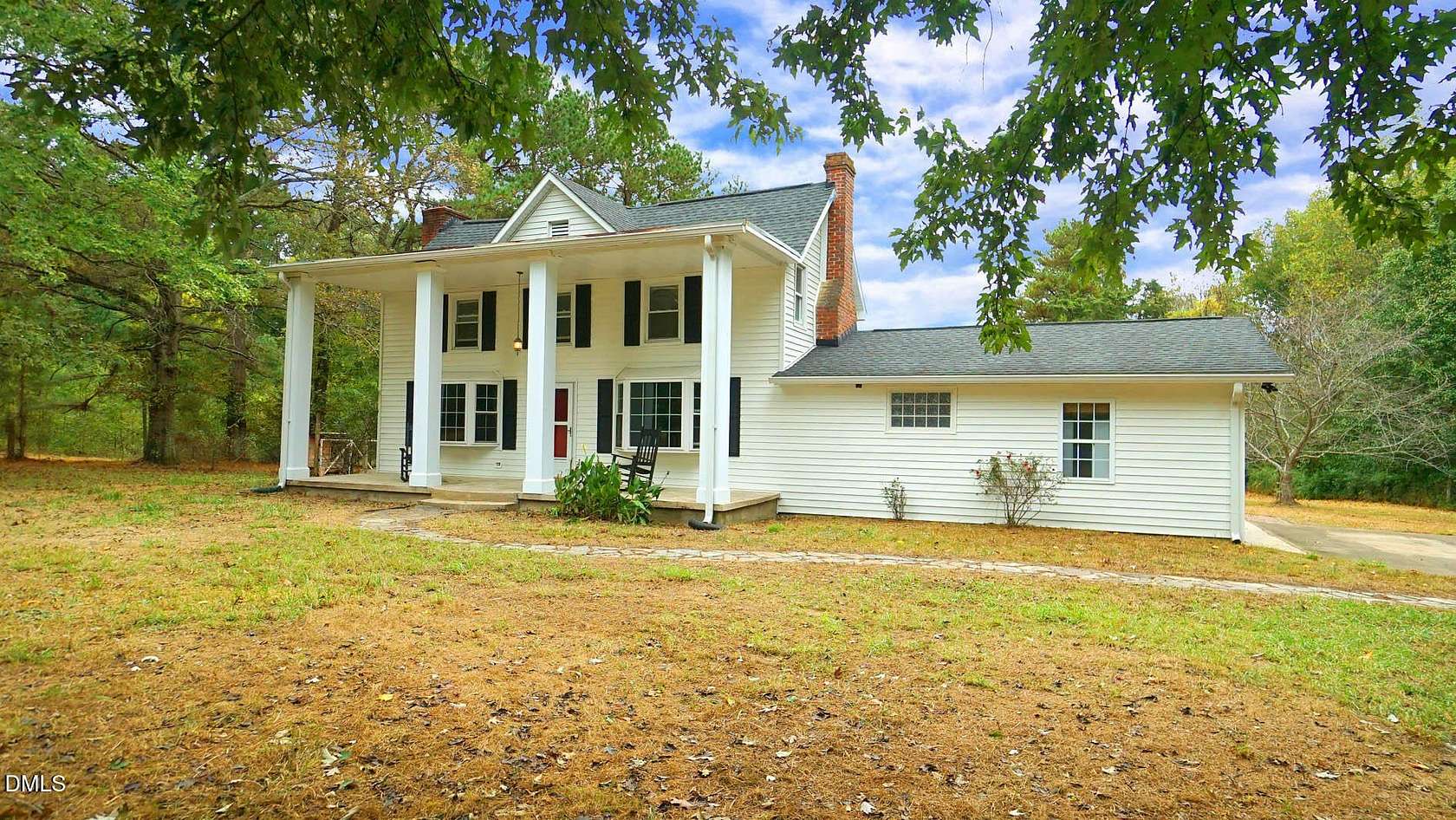 11 Acres of Land with Home for Sale in Louisburg, North Carolina