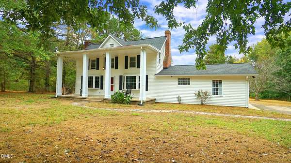 11 Acres of Land with Home for Sale in Louisburg, North Carolina