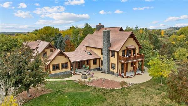 198 Acres of Recreational Land with Home for Sale in Shepherd, Montana