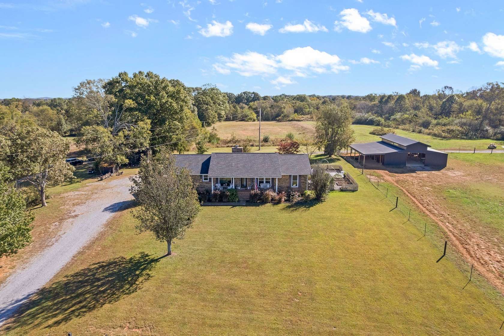 11 Acres of Land with Home for Sale in Shelbyville, Tennessee