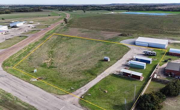3.1 Acres of Residential Land with Home for Sale in Lucas, Kansas