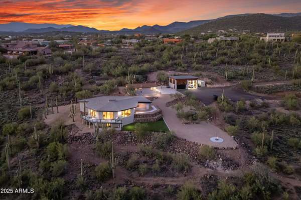 9.38 Acres of Residential Land with Home for Sale in New River, Arizona