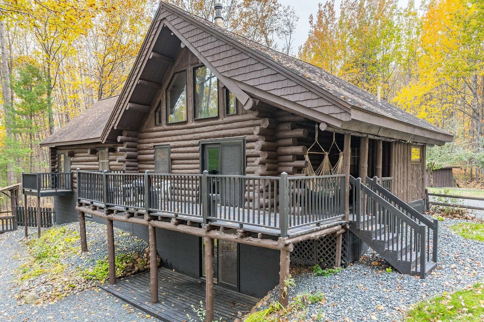 8.39 Acres of Residential Land with Home for Sale in Hazelhurst, Wisconsin