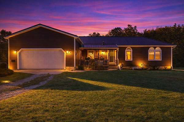 5 Acres of Residential Land with Home for Sale in Sheridan, Michigan