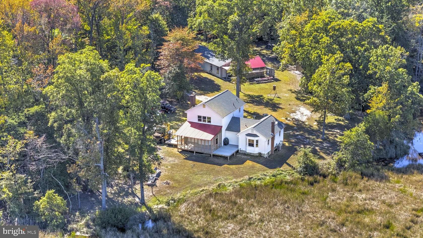 3 Acres of Land with Home for Sale in Shady Side, Maryland